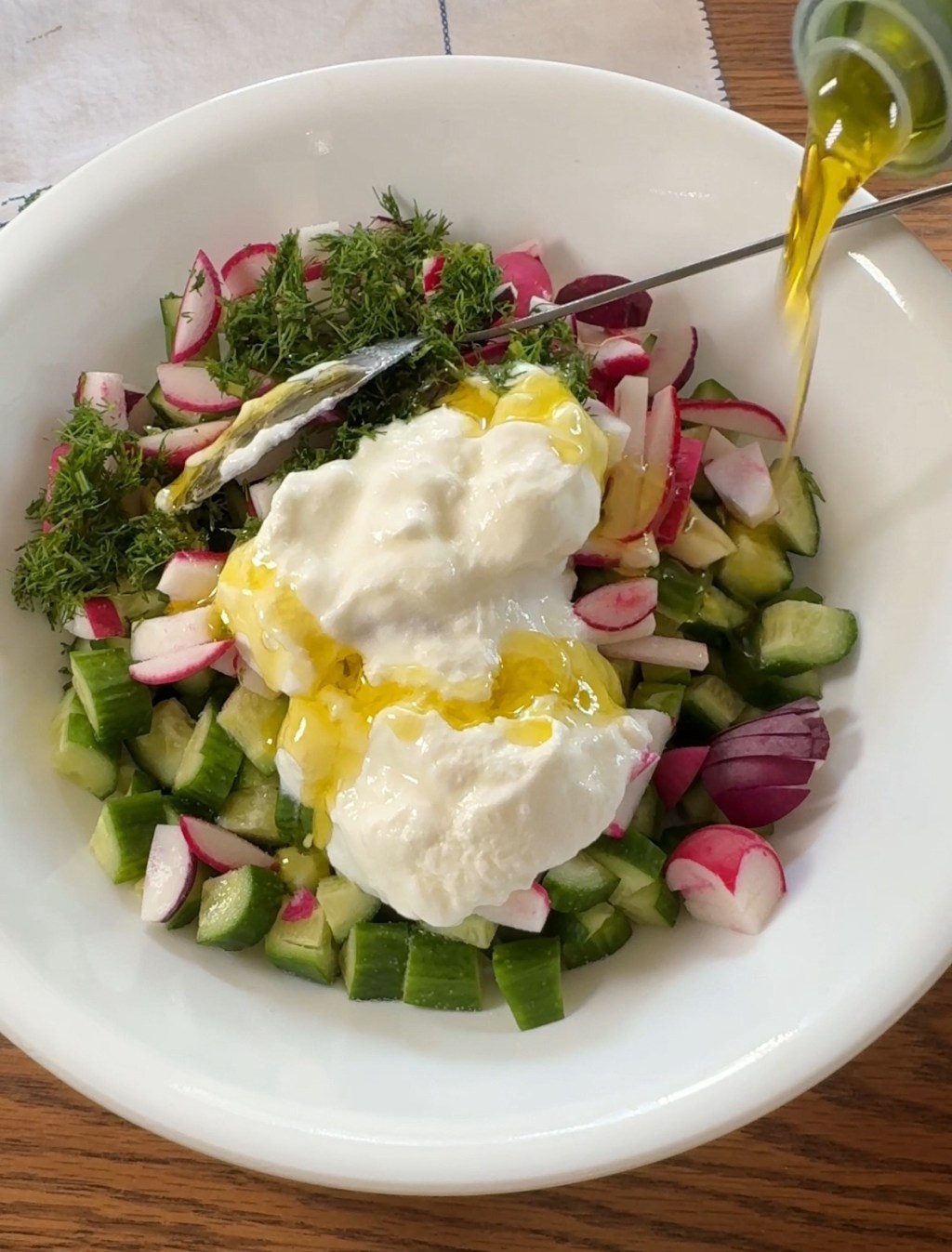 Cucumber and Radish Salad&nbsp;Recipe