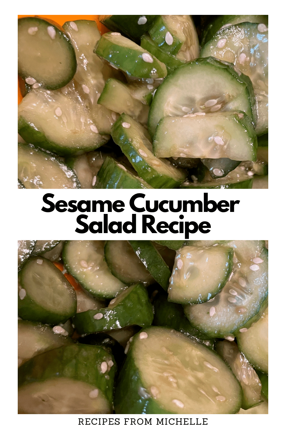 Sesame Cucumber Salad&nbsp;Recipe